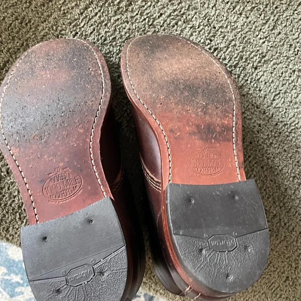 Wolverine Men's 1000 Mile Plain Toe Original Boot - Picture 6 of 9